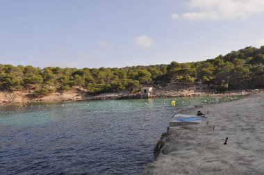 Cala Portal Vels beach Majorca, İspanya