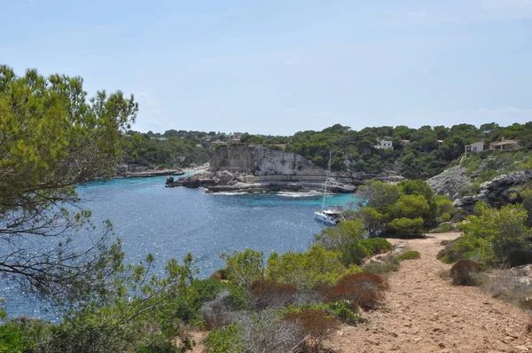 Der Strand Von Cala Almunia Auf Mallorca Spanien — Stockfoto