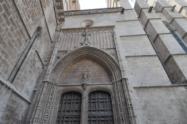 Saint Mary Domkyrkan Kyrkan Palma Mallorca Spanien — Stockfoto