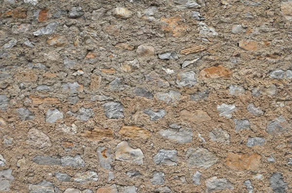 Braune Steinmauer Als Hintergrund Nützlich — Stockfoto