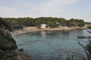 Cala Gat beach Majorca, İspanya