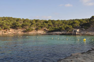 Cala Portal Vels beach Majorca, İspanya