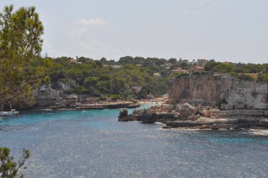 Cala S Almunia beach Majorca, İspanya
