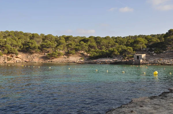 Spiaggia Cala Portal Vels Maiorca Spagna — Foto Stock