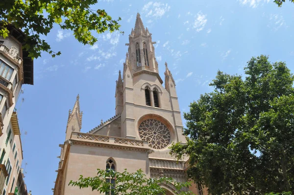 Igreja São Miguel Palma Mallorca Espanha — Fotografia de Stock