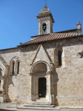 La Collegiata Kilisesi San Quirico D Orcia, İtalya