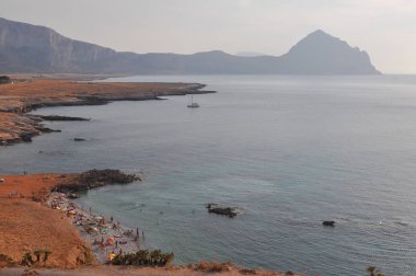 Görünüm Beach San Vito Lo Capo, İtalya