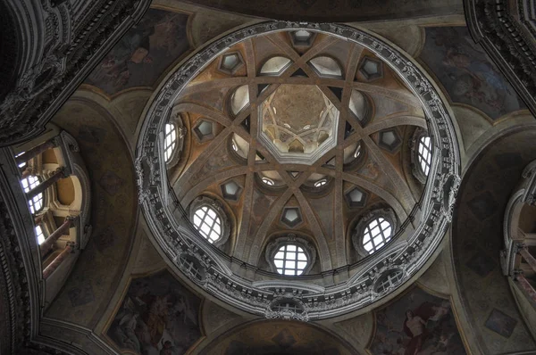 Turin Italy Circa May 2017 Church San Lorenzo Dome — Stock Photo, Image