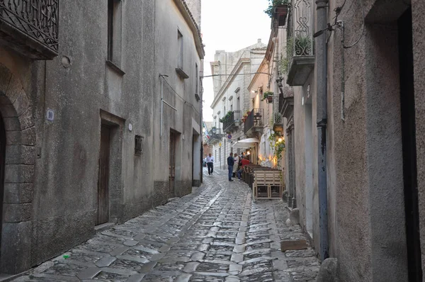 Vista de la ciudad de Erice — Foto de Stock