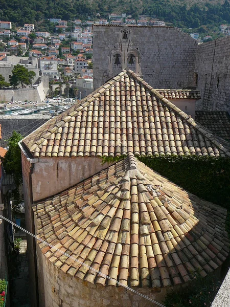 Pohled Město Dubrovník Chorvatsko — Stock fotografie