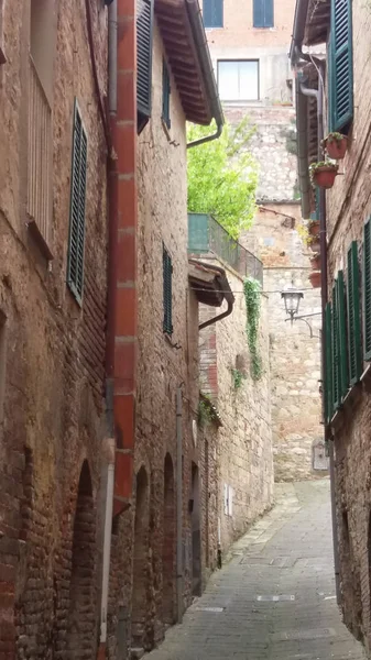 Vista Ciudad Montepulciano Italia —  Fotos de Stock