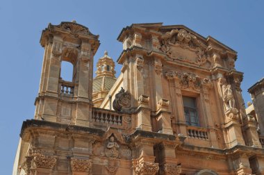 Marsala, İtalya katedral kilise Chiesa del Purgatorio
