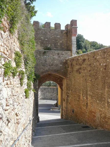 Blick Auf Die Stadt Rapolano Terme Italien — Stockfoto