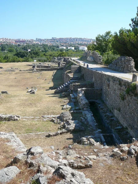 クロアチア サロナの古代ローマ遺跡 — ストック写真