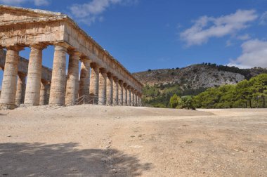 Antik Yunan Dor Tapınağı Segesta, İtalya