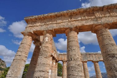 Antik Yunan Dor Tapınağı Segesta, İtalya