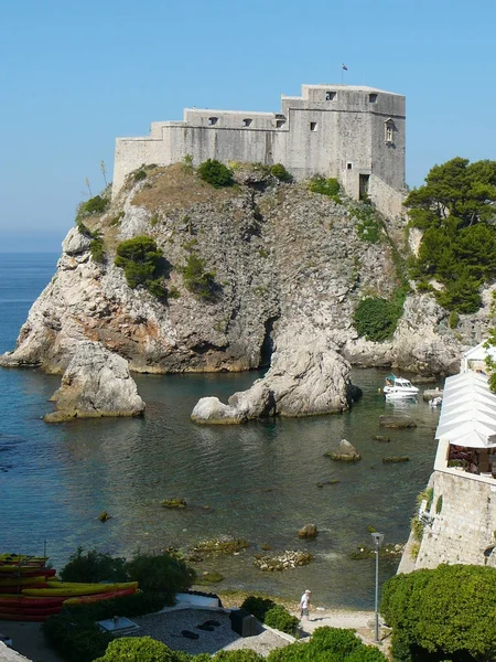 Vue Sur Ville Dubrovnik Croatie — Photo