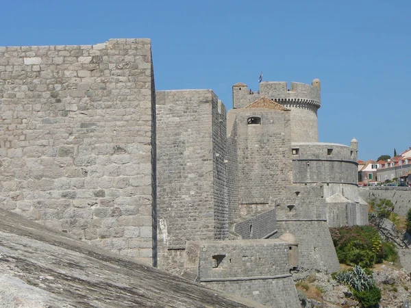 Vista Ciudad Dubrovnik Croacia — Foto de Stock