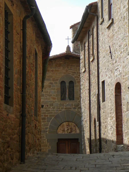 Borgo Medievale Gargonza Monte San Savino Italia — Foto Stock