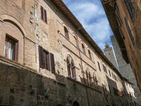 Pemandangan Kota San Gimignano Italy — Stok Foto