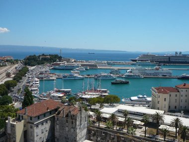 Split şehir görünümünü