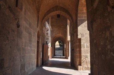 Palermo, İtalya - Ağustos 2017 yaklaşık şehir: La Zisa Sarayı