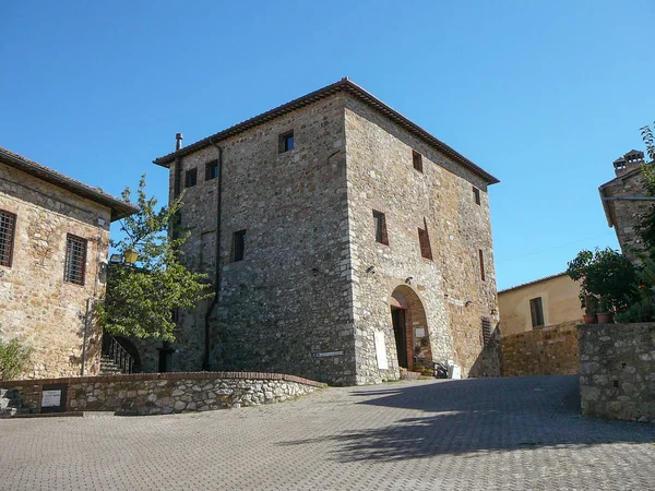 Uitzicht Stad Van Murlo Italië — Stockfoto