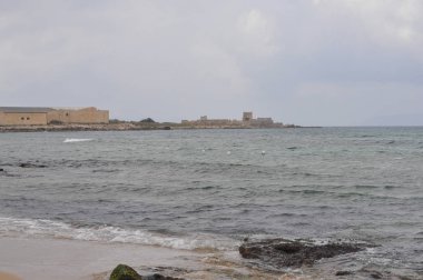 Görünüm Beach Trapani, İtalya