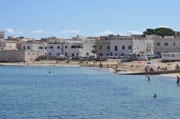 Wyspy Egadzkie plaży w Trapani — Zdjęcie stockowe