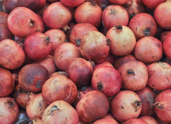 Granada Punica Granatum Fruta Comida Vegetariana Útil Como Fondo — Foto de Stock