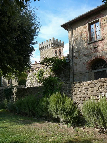 Gargonza Ortaçağ hamlet Monte San Savino, İtalya