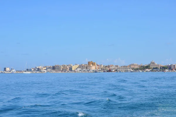 Plage Des Îles Eagadiennes Trapani Italie — Photo