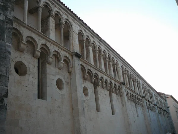 Vista Igreja Zadar Croácia — Fotografia de Stock