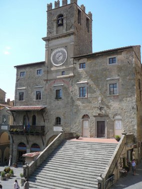 Cortona şehir görünümünü