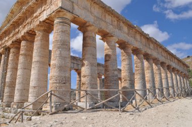 Antik Yunan Dor Tapınağı Segesta, İtalya
