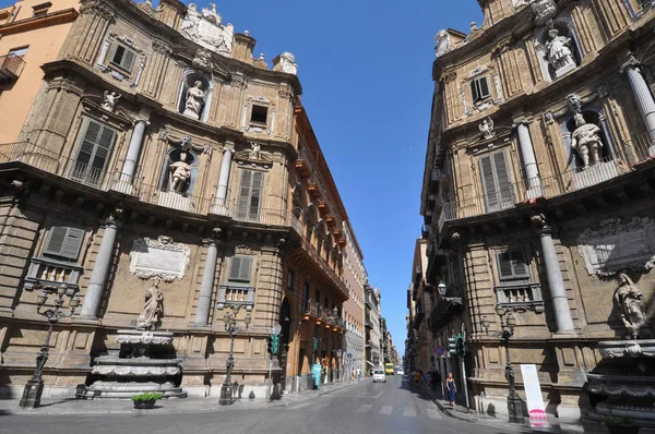 Veduta della città di Palermo — Foto Stock