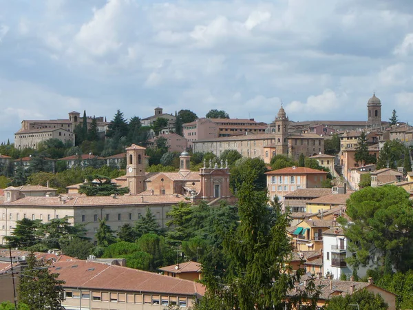 Widok Miasto Perugia Włochy — Zdjęcie stockowe