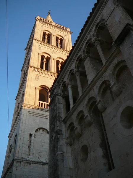 Vista Iglesia Zadar Croacia — Foto de Stock