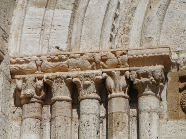 La Collegiata Kilisesi San Quirico D Orcia, İtalya
