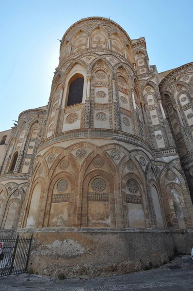 Ancienne Cathédrale Norman Monreale Italie — Photo
