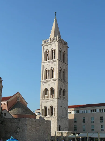 Uitzicht op de kerk van Zadar — Stockfoto