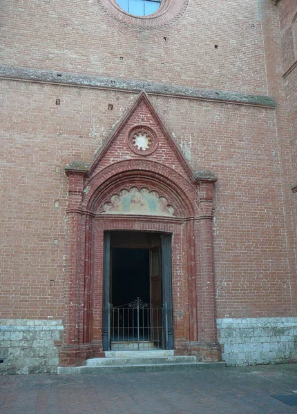 Territorial Abbey Monte Oliveto Maggiore Benedictine Monastery Monte Oliveto Maggiore — Stock Photo, Image