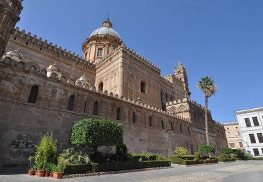 Palermo, İtalya varsayım Meryem Ana Kilisesi'nin Büyükşehir Katedrali