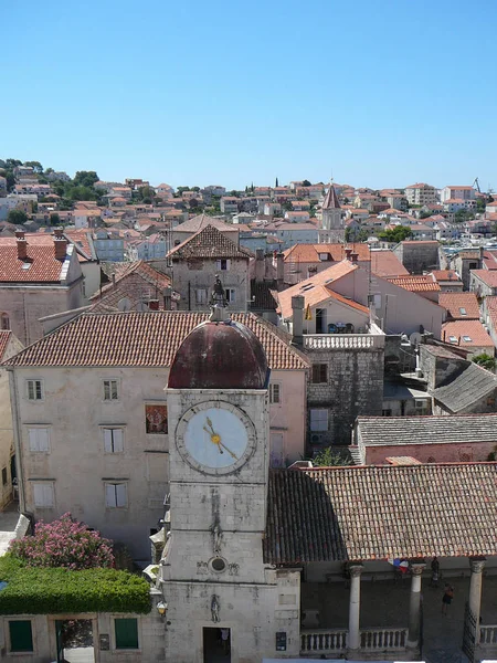 Vista Cidade Trogir Croácia — Fotografia de Stock