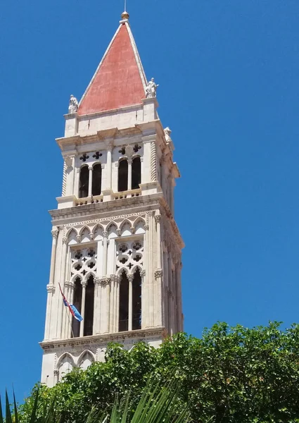 Vista Iglesia Trogir Croacia — Foto de Stock