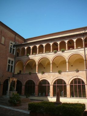 Toprak Monte Oliveto Maggiore manastırda