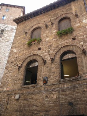 Perugia, İtalya şehir görüntüsü