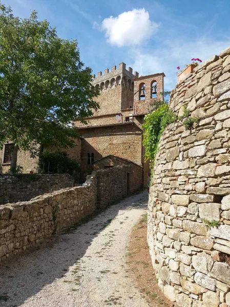 Gargonza Mittelalterliches Dorf Monte San Savino Italien — Stockfoto