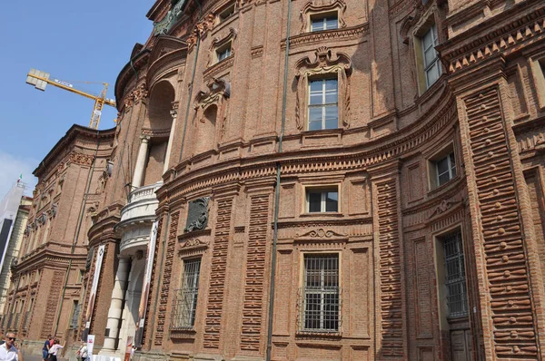 Palazzo carignano Torinóban — Stock Fotó