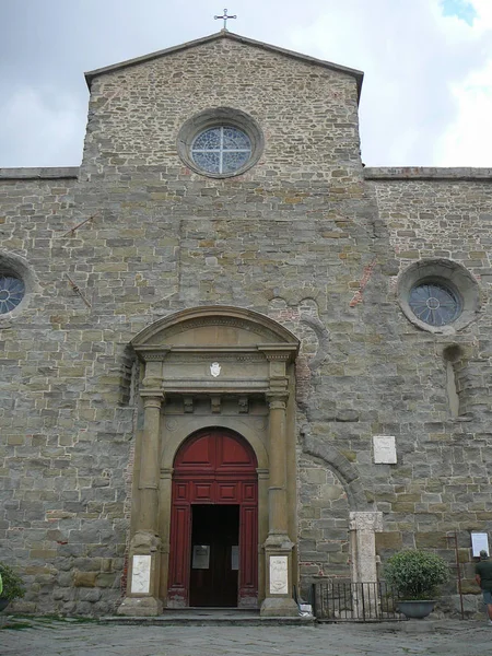 Cortona Italy Circa September 2017 Cortona Cathedral — Stock Photo, Image